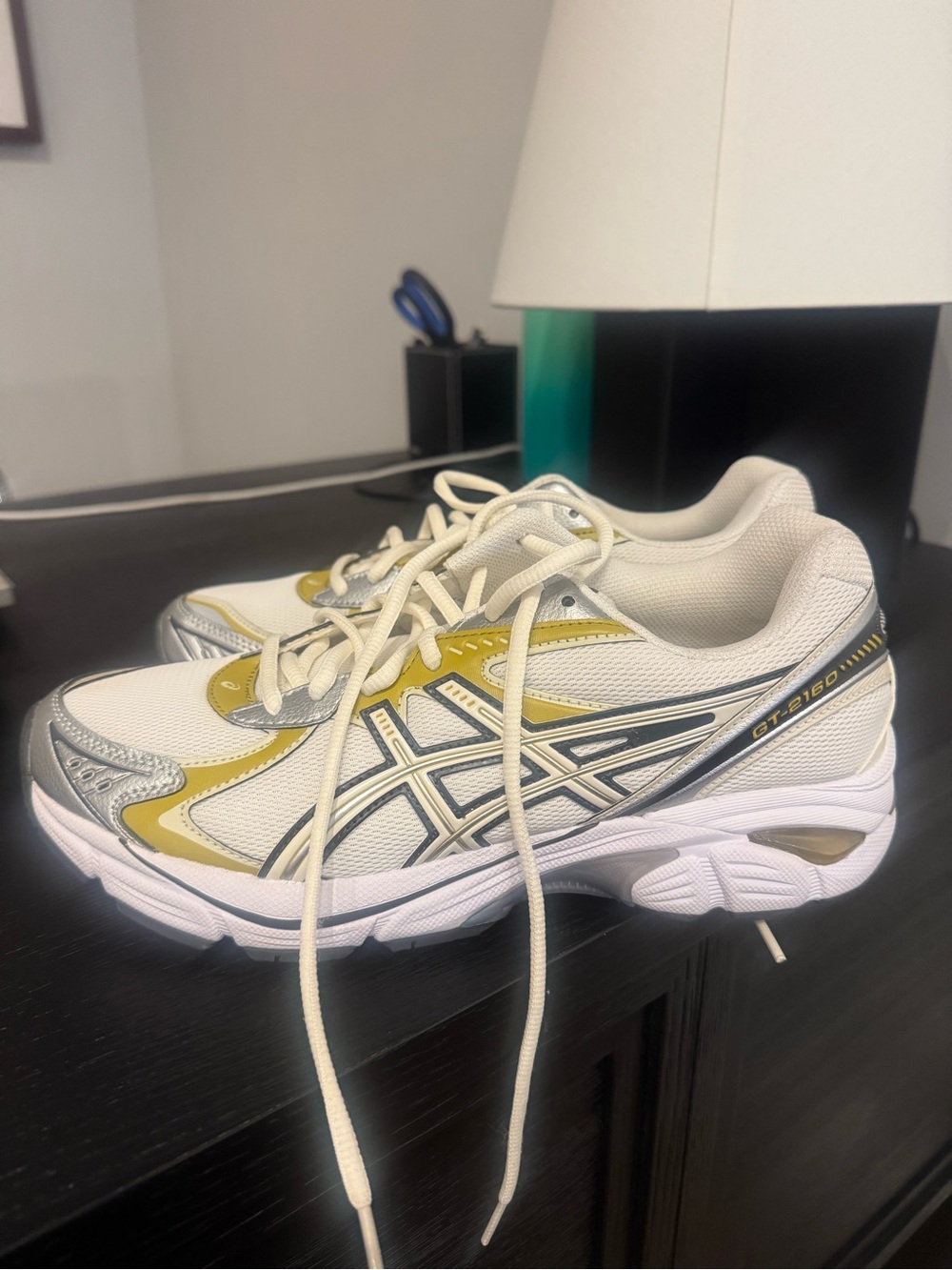 ASICS GT-2160 Cream Dark Mustard